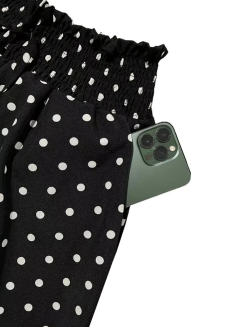 Pantalons Plain Urbain Printemps / Automne Polyester Micro-élasticité Ample Taille Moyenne Pantalons à Jambe Large Droit pour Femmes