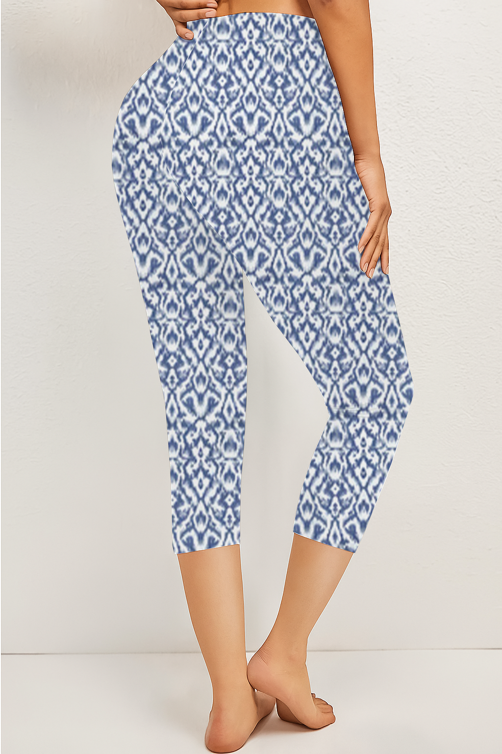 Pantalons Décontracté Floral Été Imprimé Viscose Aucune élasticité Coupe Régulière Régulier T.-N.-L. pour Femmes