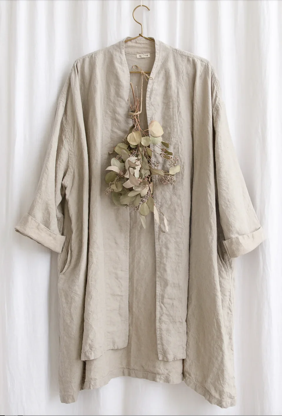 Chemises Décontracté Plain Printemps / Automne en Lin Micro-élasticité Quotidien Coupe Régulière Long Régulier pour Femmes