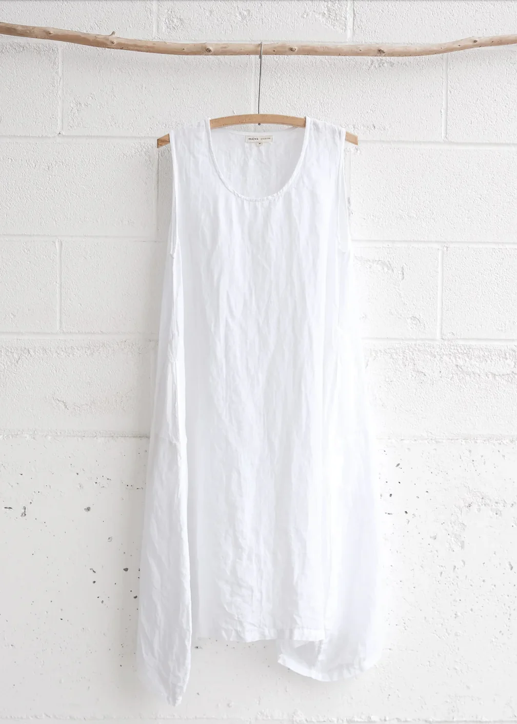 Femmes Plain Blanc Col Rond Confortable Mini Robe Décontracté