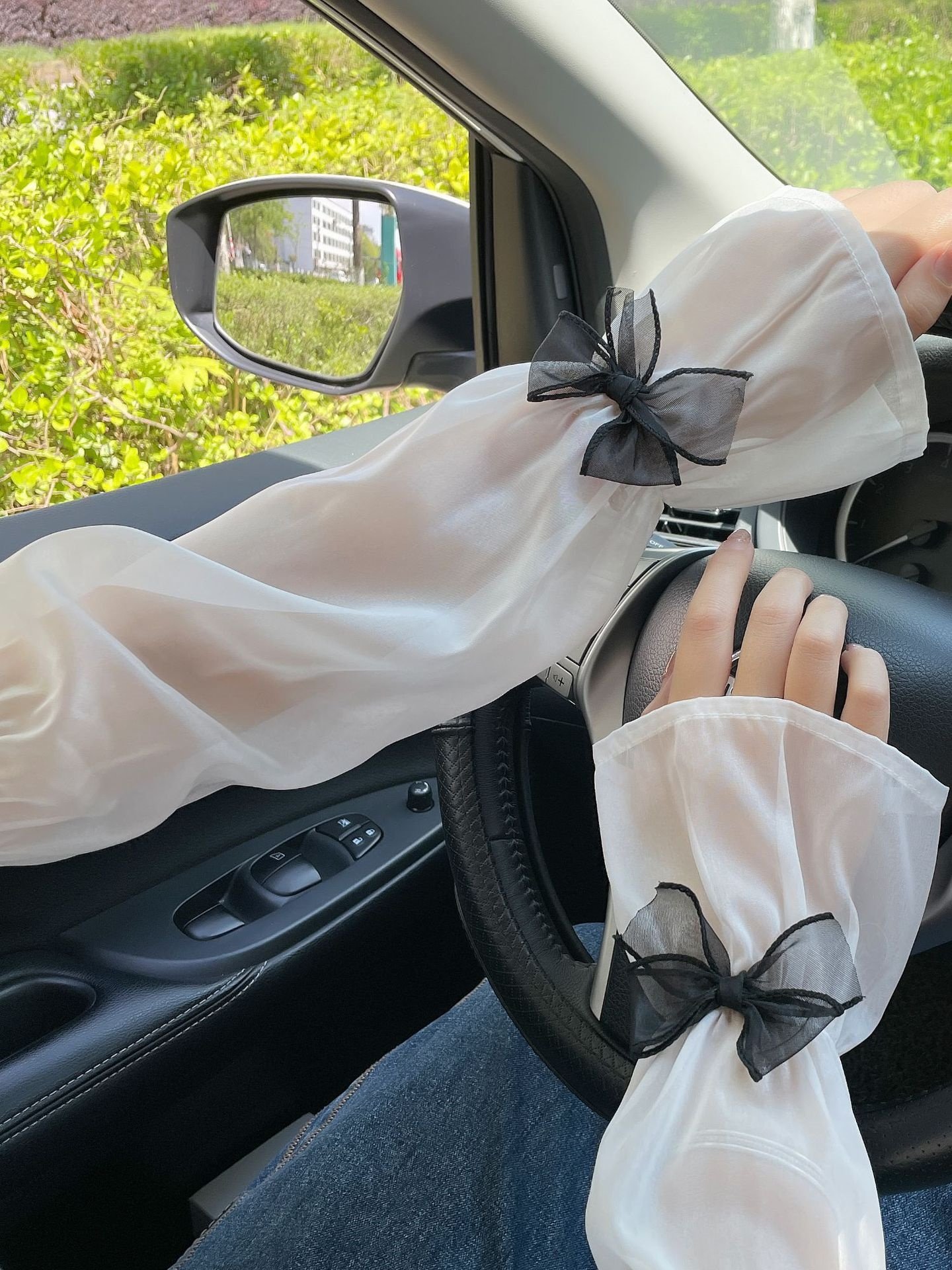 Gants Femmes Élégant Plain Hiver Organdi Nœud Respirable Quotidien Régulier