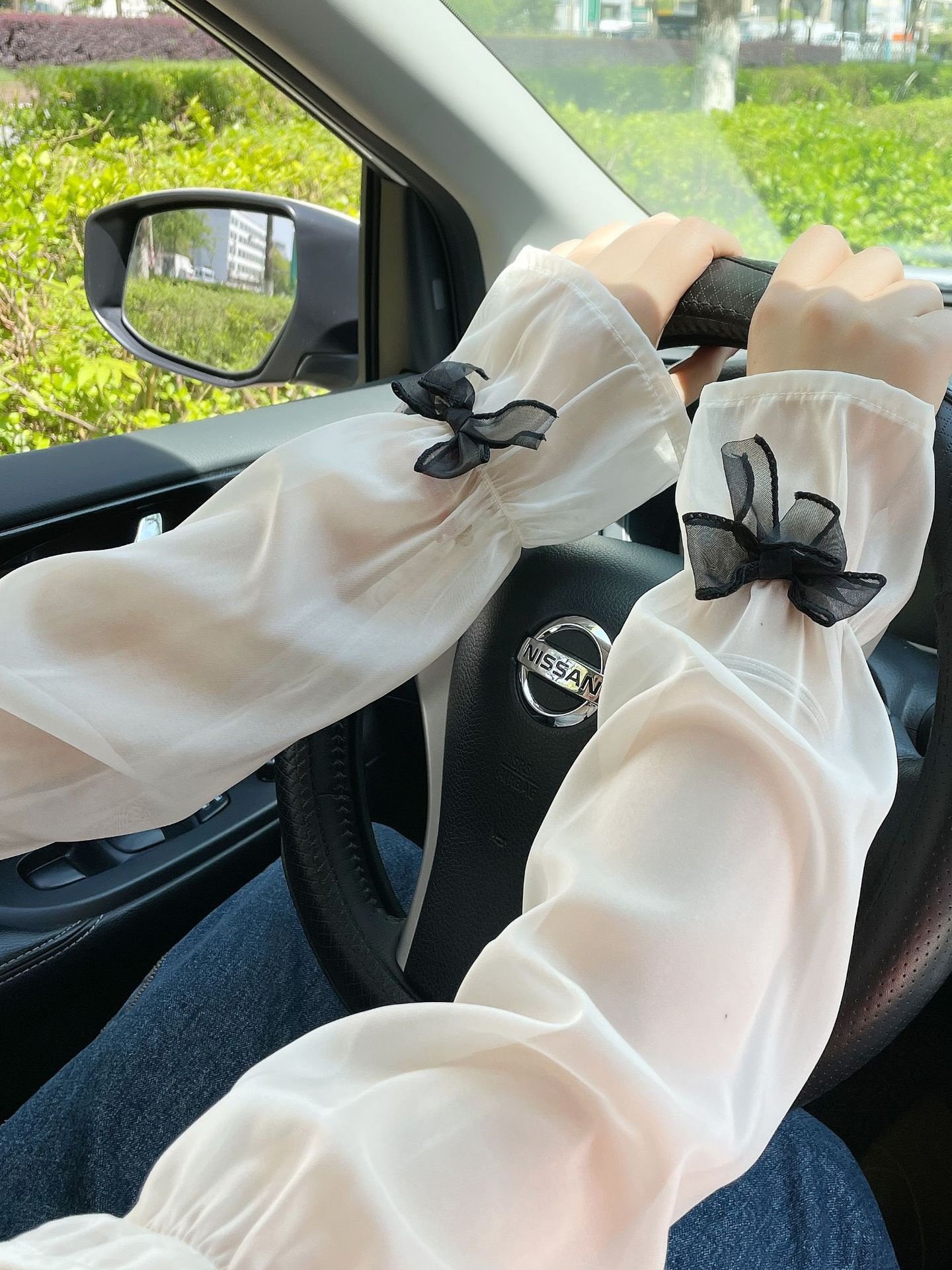 Gants Femmes Élégant Plain Hiver Organdi Nœud Respirable Quotidien Régulier