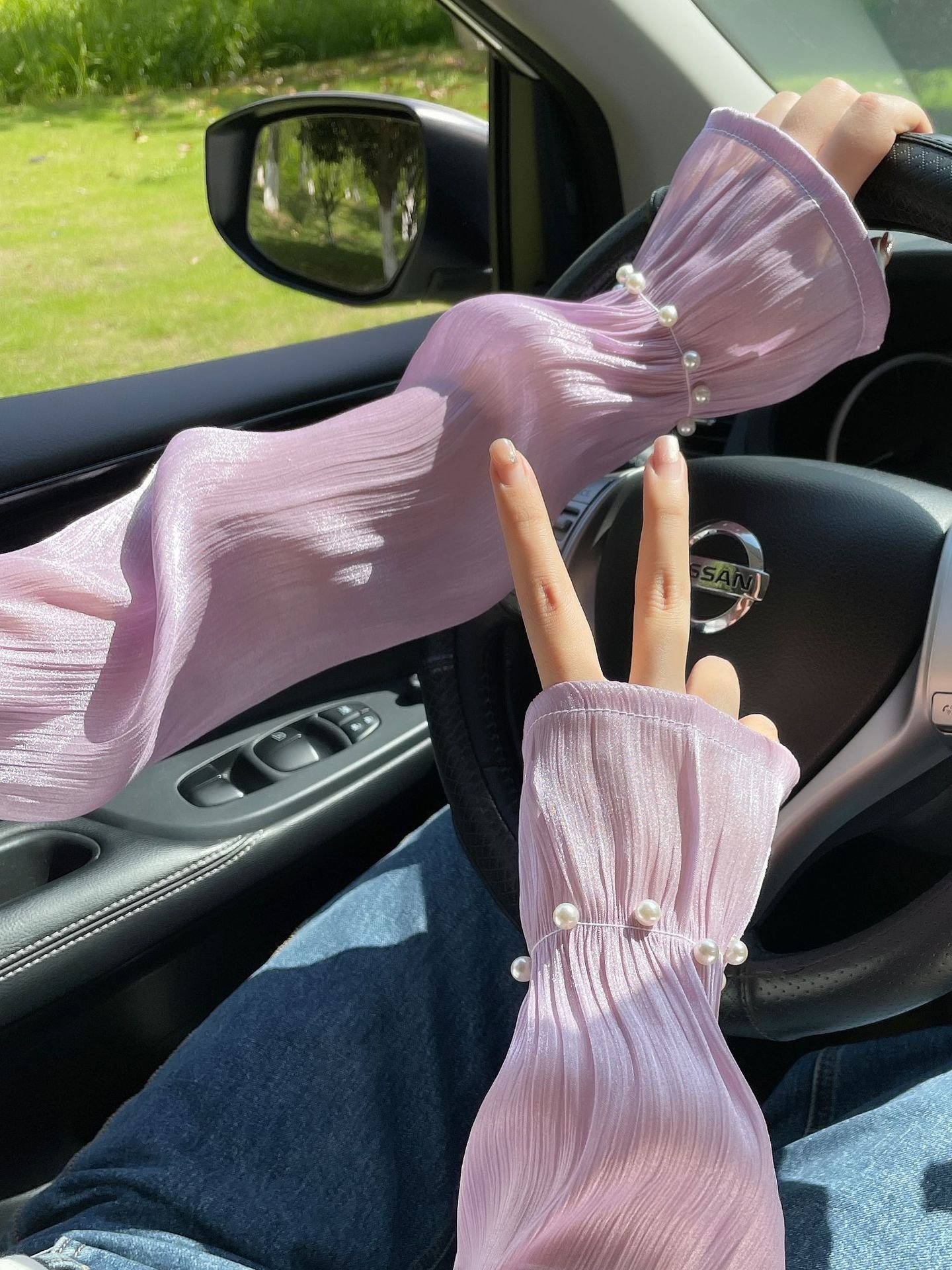 Gants Femmes Élégant Plain Hiver Organdi Nœud Respirable Quotidien Régulier