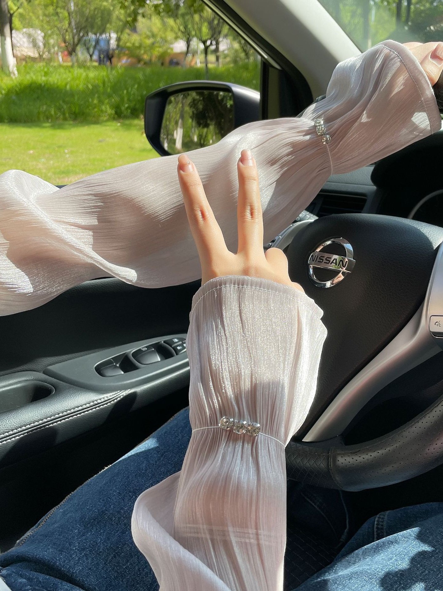 Gants Femmes Élégant Plain Hiver Organdi Nœud Respirable Quotidien Régulier