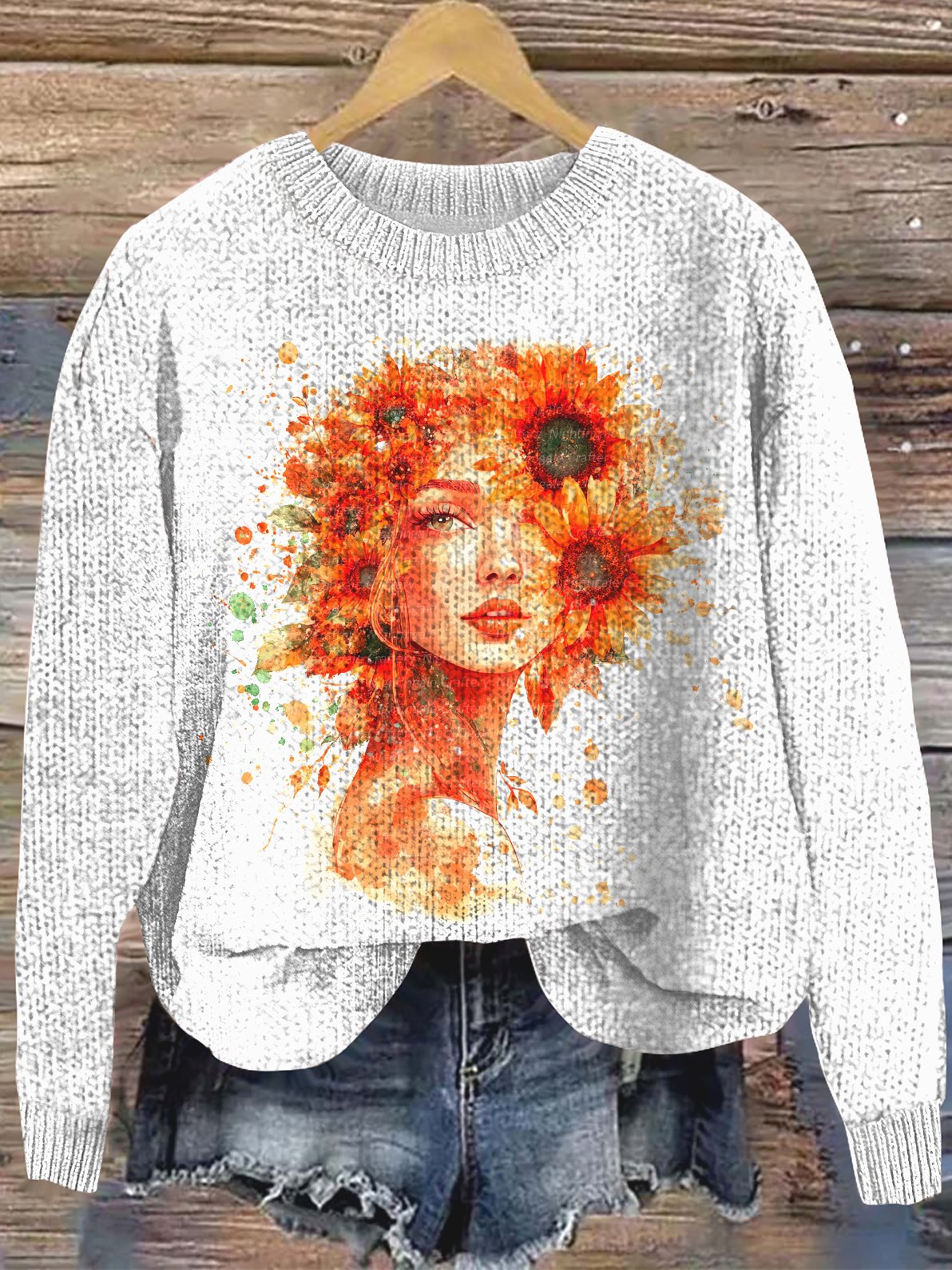 Pulls Décontracté Imprimé d'Animal Printemps / Automne Micro-élasticité Quotidien Manches Longues Col Rond Régulier Régulier pour Femmes