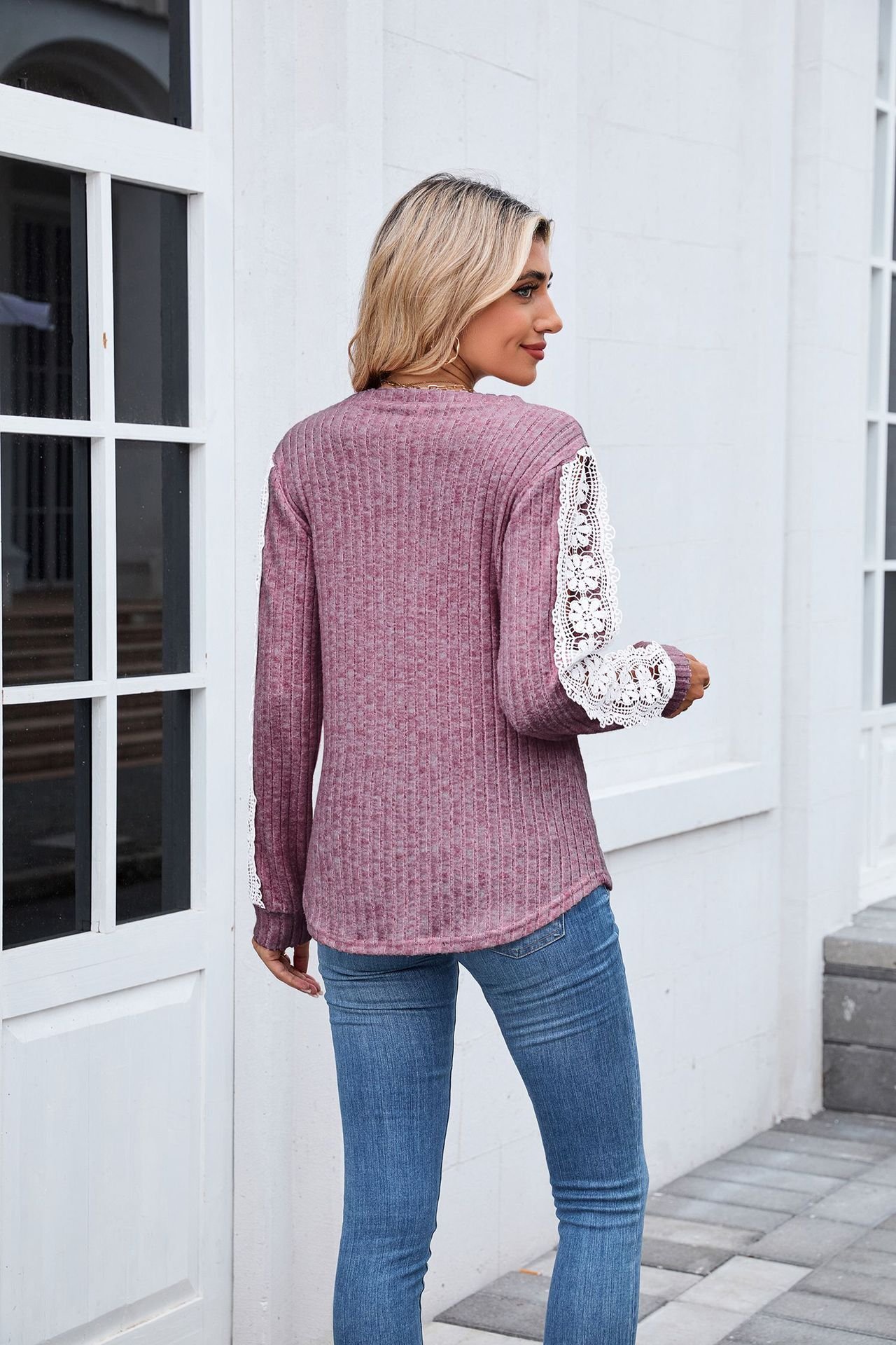 T-shirts Décontracté Plain Printemps / Automne Coton Micro-élasticité Quotidien Régulier Trapèze Régulier pour Femmes