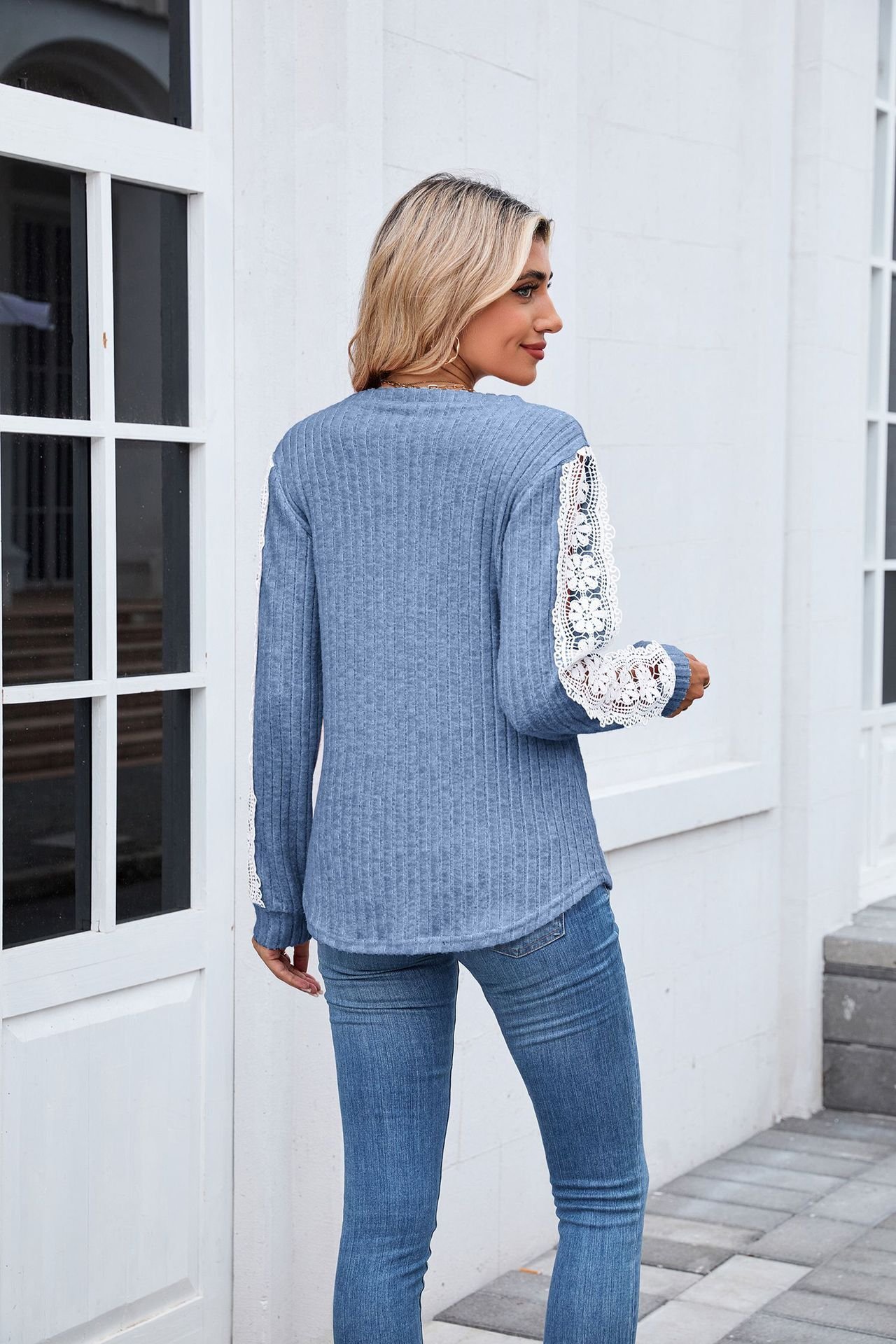 T-shirts Décontracté Plain Printemps / Automne Coton Micro-élasticité Quotidien Régulier Trapèze Régulier pour Femmes