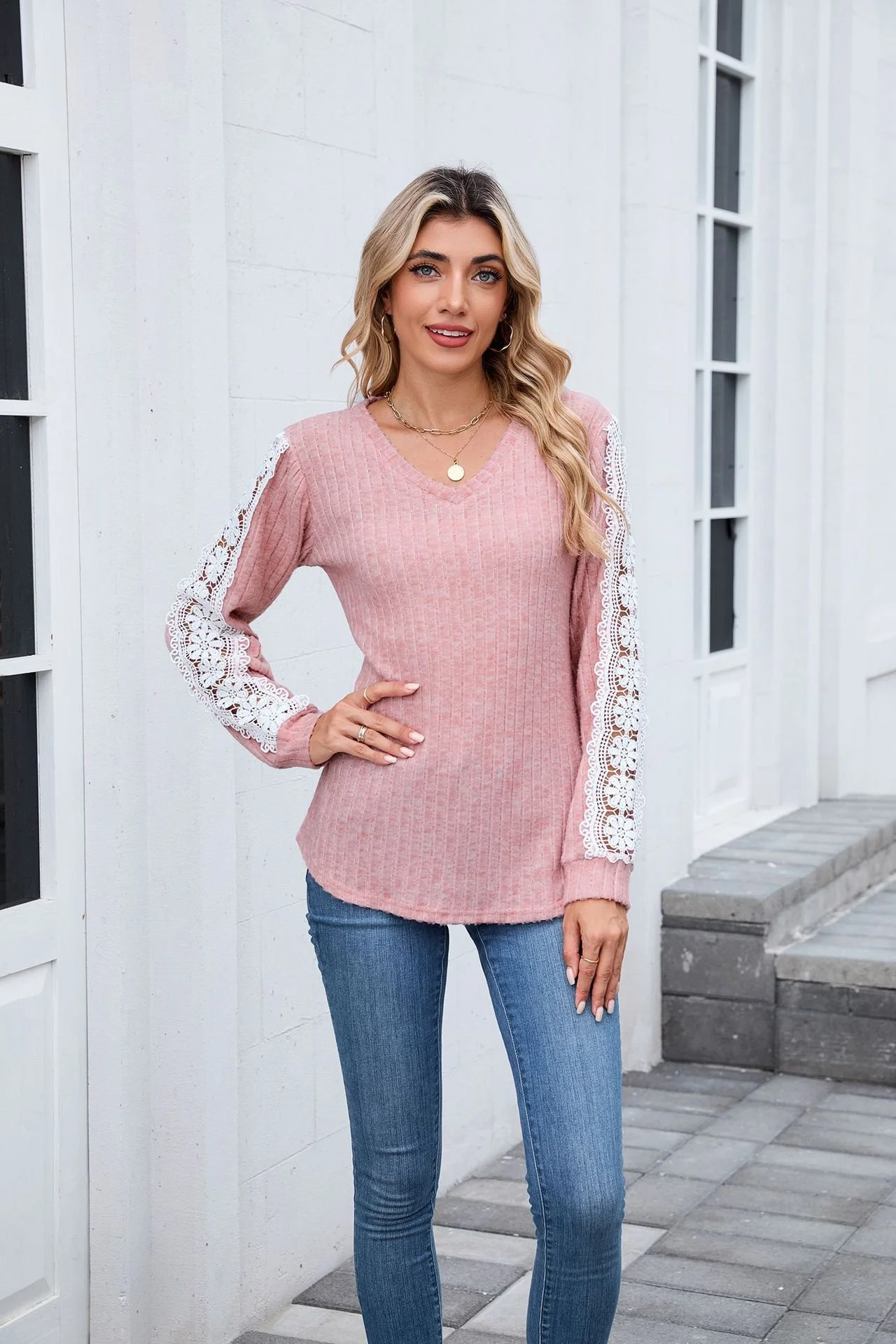 T-shirts Décontracté Plain Printemps / Automne Coton Micro-élasticité Quotidien Régulier Trapèze Régulier pour Femmes