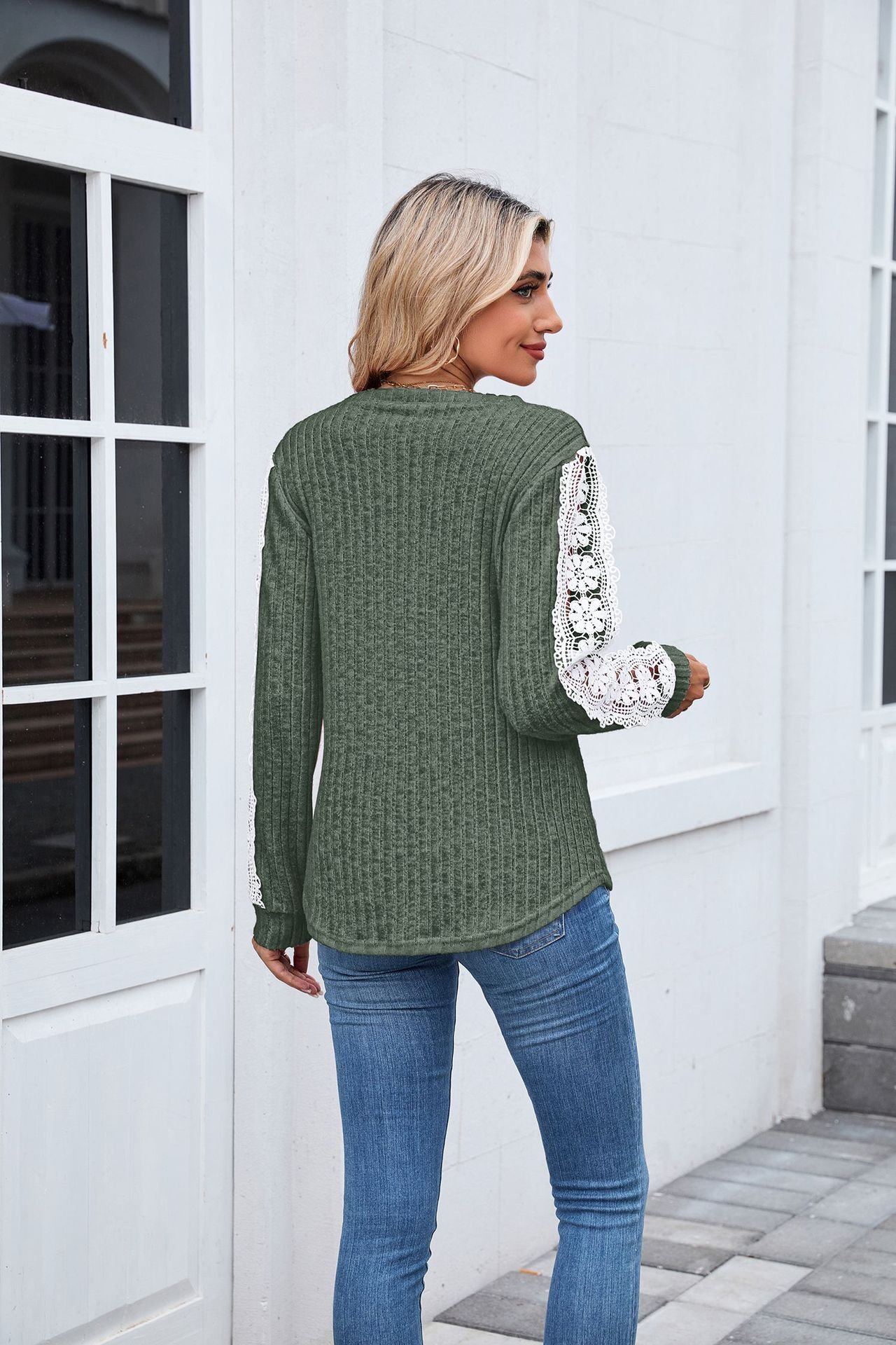 T-shirts Décontracté Plain Printemps / Automne Coton Micro-élasticité Quotidien Régulier Trapèze Régulier pour Femmes