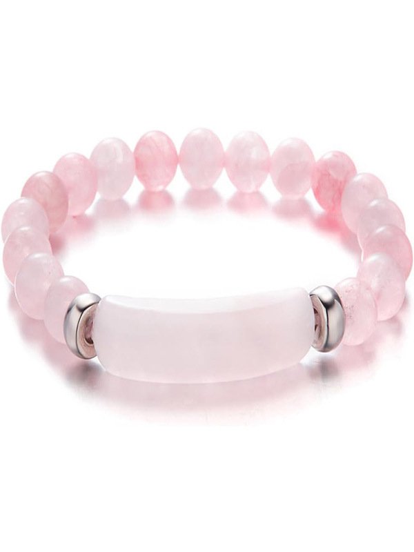 Bracelets Dame Romance Papillon Toutes Les Saisons Roulotté Sortie Pierre naturelle multicouche Bracelet pour Femmes
