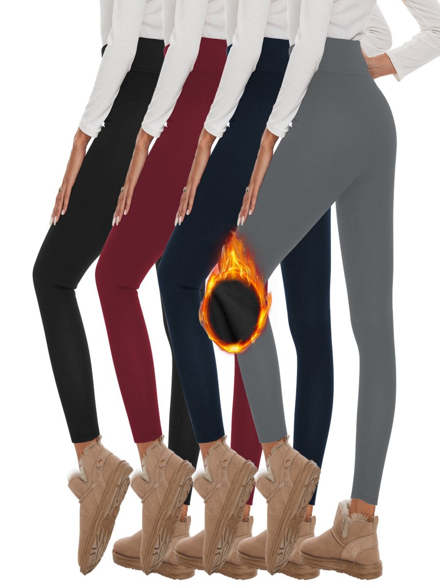 Pantalons De Yoga Rue Plain Toutes Les Saisons à Haute Élasticité Quotidien Pantalon à la cheville Pantalon coupe slim Trapèze Régulier pour Femmes