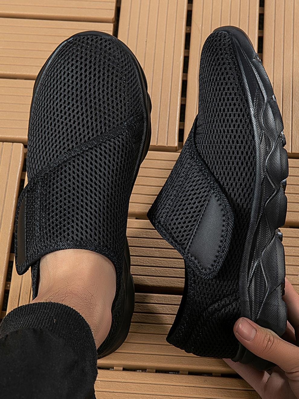 Chaussures Décontractées Femmes Décontracté Plain Toutes Les Saisons Crochet et boucle Sportif & Intérieur Talon Bas Tissu Caoutchouc Chaussures tissées à la mouche