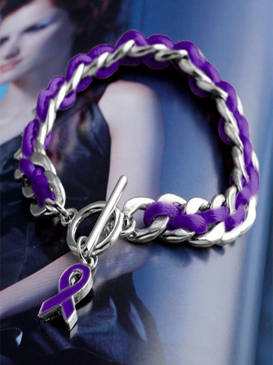 Bracelets Femmes Nerveux Bloc de Couleur Toutes Les Saisons Métal Rendez-Vous Métal multicouche Bracelet
