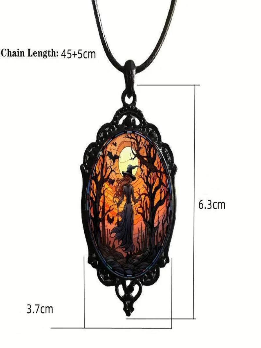 Collier Femmes Géométrique de Style Occidental Toutes Les Saisons Joint Fendu Fête Métal Rétro Style Pendentif Collier