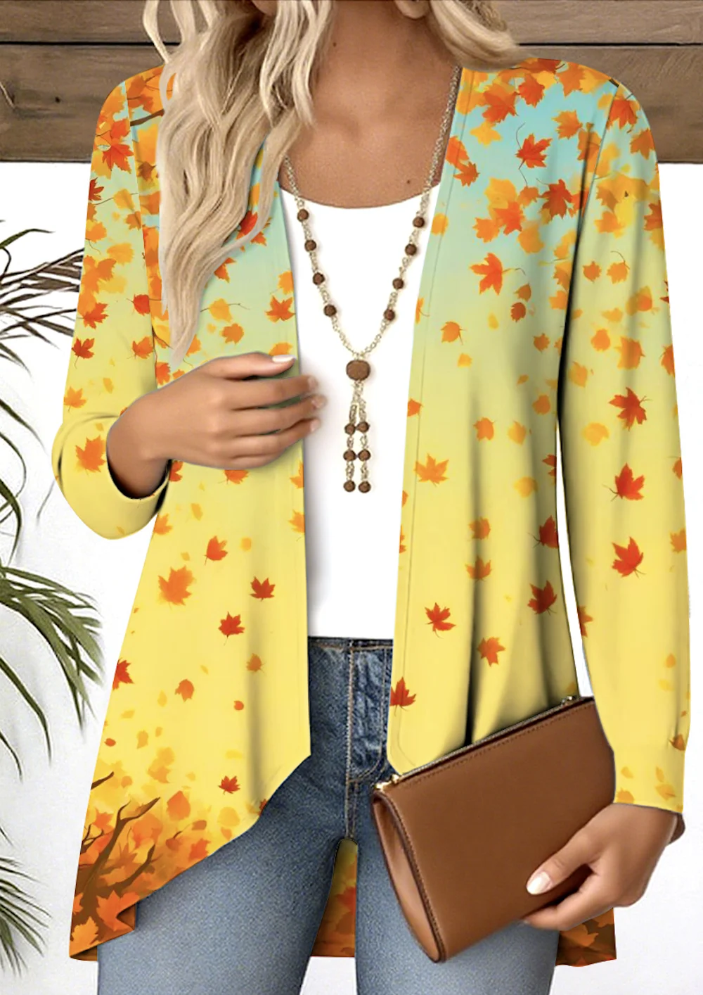Blouses Femmes Décontracté Toussaint Printemps / Automne Col V Micro-élasticité Coupe Régulière Régulier Trapèze Régulier