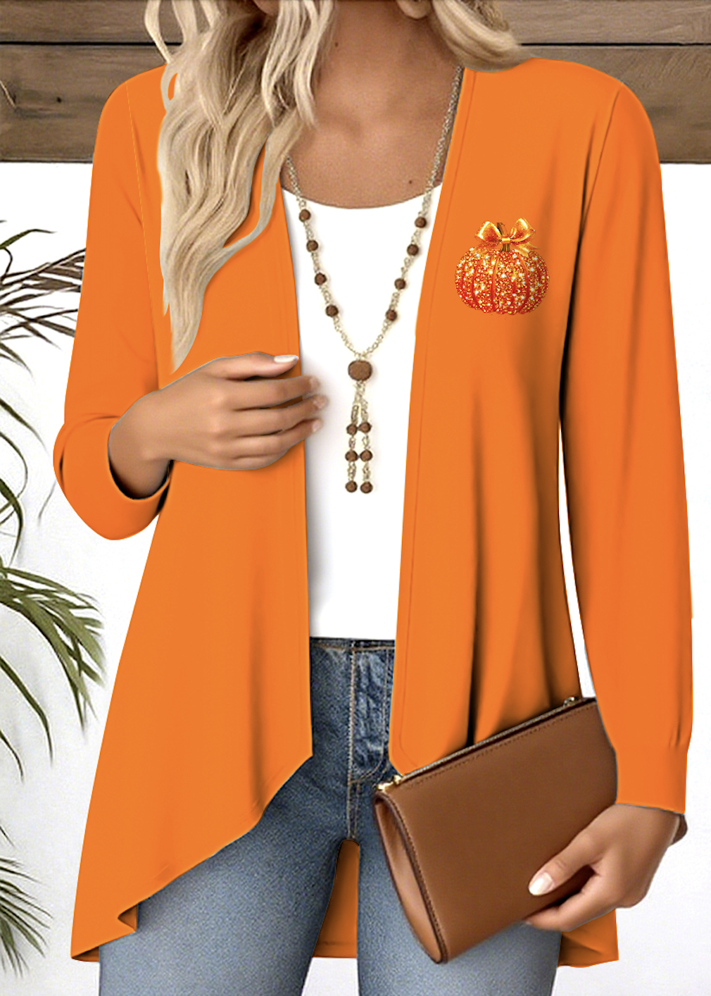 Blouses Décontracté Printemps / Automne Toussaint Col V Micro-élasticité Quotidien Coupe Régulière Trapèze Régulier pour Femmes