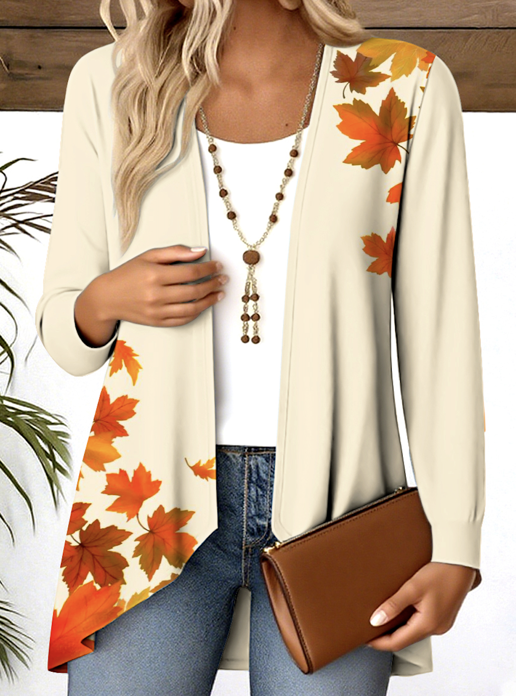 Blouses Décontracté Toussaint Printemps / Automne Coton Micro-élasticité Coupe Régulière Manches Longues Régulier Régulier pour Femmes