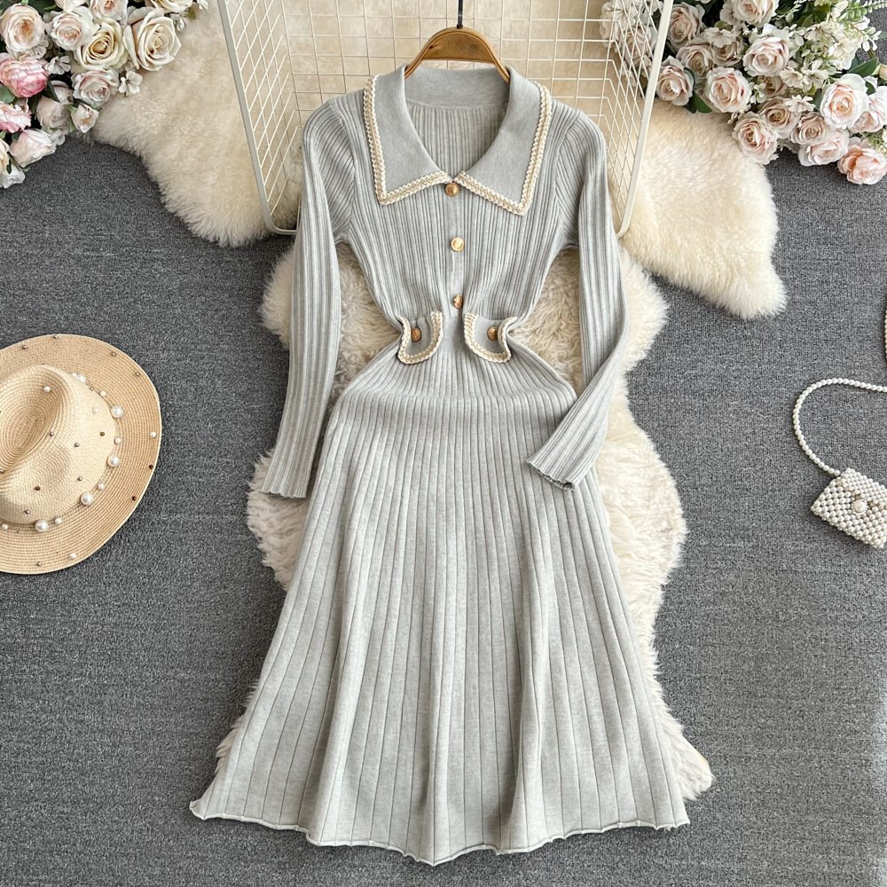 Femmes Multicolore Bloc Rouge Confortable Robe Maxi Sexy