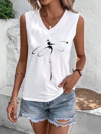 Zeagoo Débardeur En Satin Pour Femme - Sans Manches Col V Décontracté Élégant Pour Été