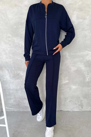 Pantalon Fille Color Grip (Bleu 7O00) - Cavalleria Toscana