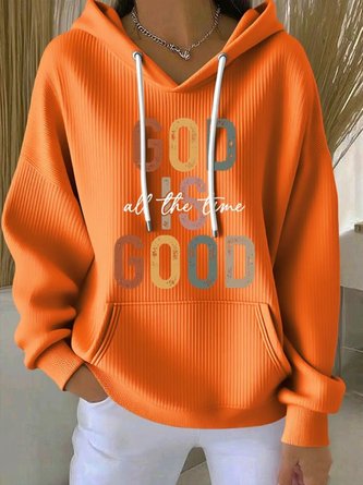 Sweats à capuche orange Taille L pour femme sur