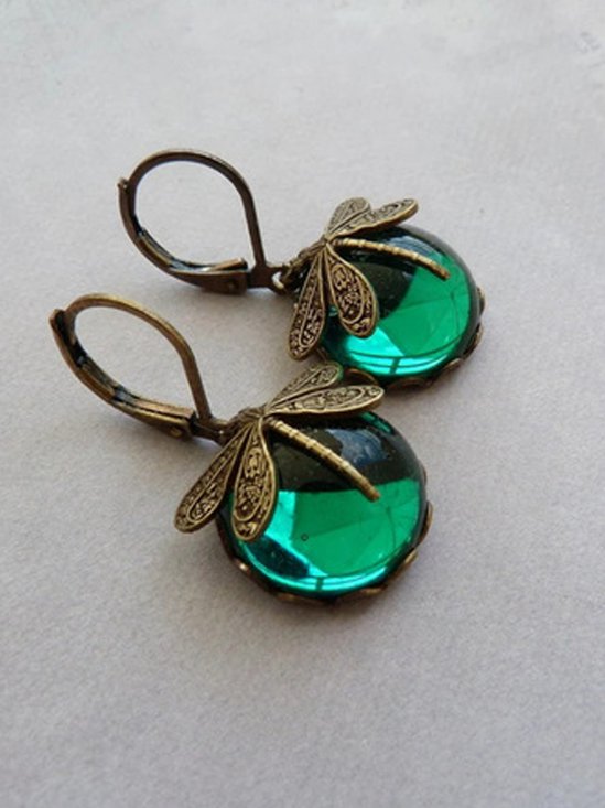 Boucles d'Oreilles Décontracté Toutes Les Saisons Libellule Quotidien Cuivre Meilleure vente Pendre pour Femmes
