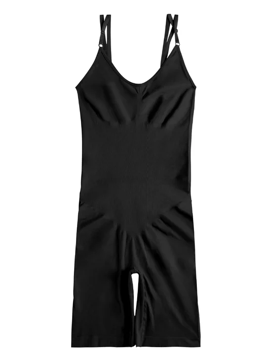 Femmes Guêpière Sexy Plain Toutes Les Saisons Polyester Micro-élasticité Domestique Boxeur Régulier pour Femmes