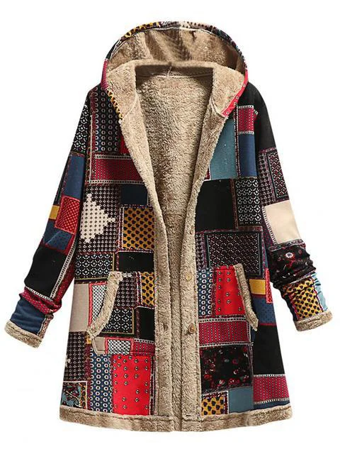 Micro-élasticité Sweat-shirt à Capuche Manches Longues en Toison Bloc de Couleur Sweat à capuche zippé Manteau en Toison pour Femmes
