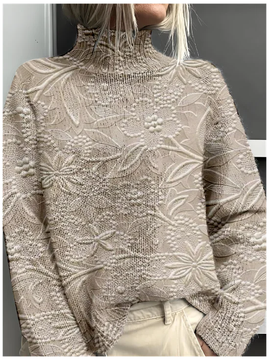 Sweat-shirts Décontracté Printemps / Automne impression en 3D Polyester Poids lourd Micro-élasticité Quotidien Ample Régulier pour Femmes