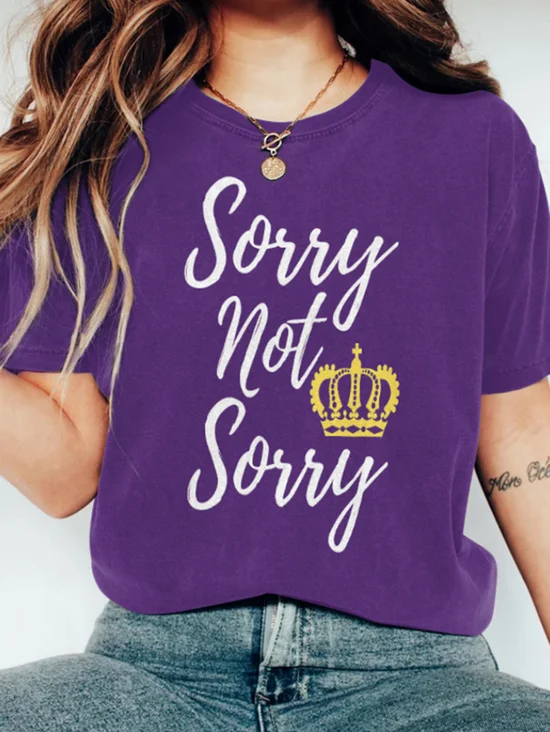 T-shirts Décontracté La peinture Été Coton Micro-élasticité Manches Courtes Col Rond Trapèze Régulier pour Femmes