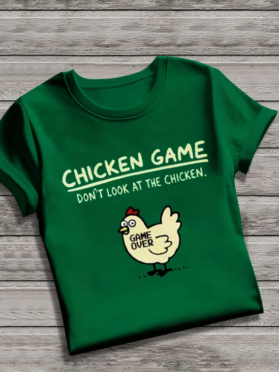 T-shirts Rétro Imprimé d'Animal Été Micro-élasticité Quotidien Coupe Régulière Manches Courtes Régulier Régulier pour Femmes