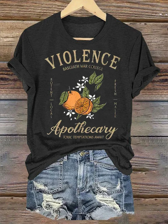 T-shirts Décontracté Été Lettres de texte Micro-élasticité Quotidien Coupe Régulière Mancheron Col Rond Régulier pour Femmes