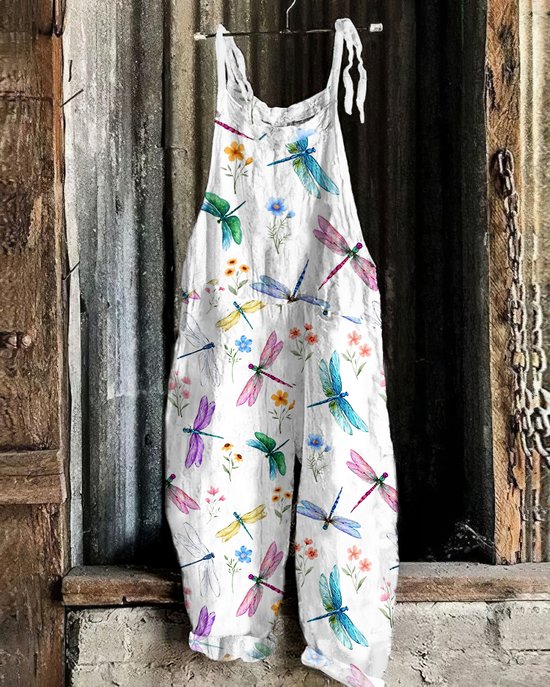 Combinaisons Décontracté Floral Été à Bretelles Micro-élasticité Long Camisole Trapèze Régulier pour Femmes