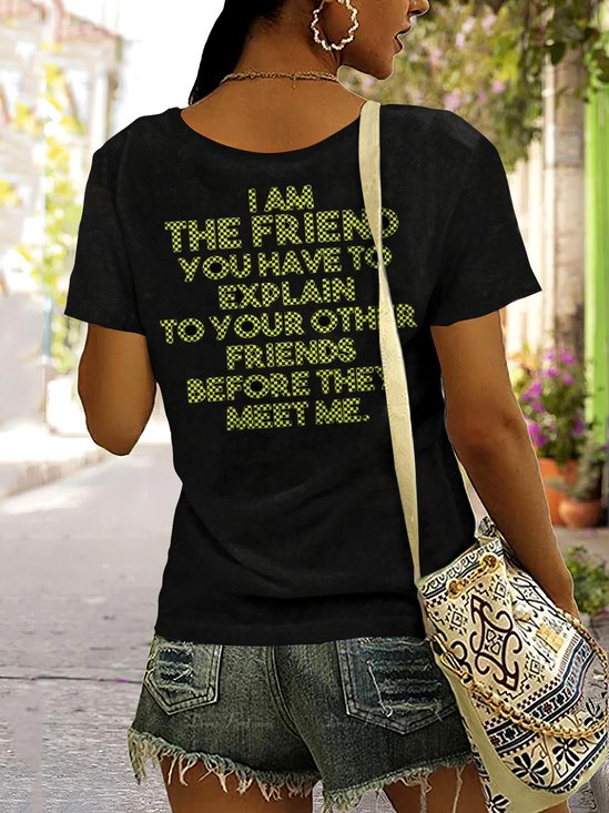 T-shirts Femmes Rétro Imprimé d'Animal Été Quotidien Manches Courtes Col Rond Régulier Trapèze Régulier