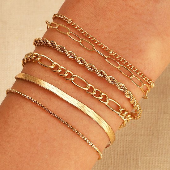 Bracelets Femmes Décontracté Floral Toutes Les Saisons Vacances Métal multicouche Bracelet