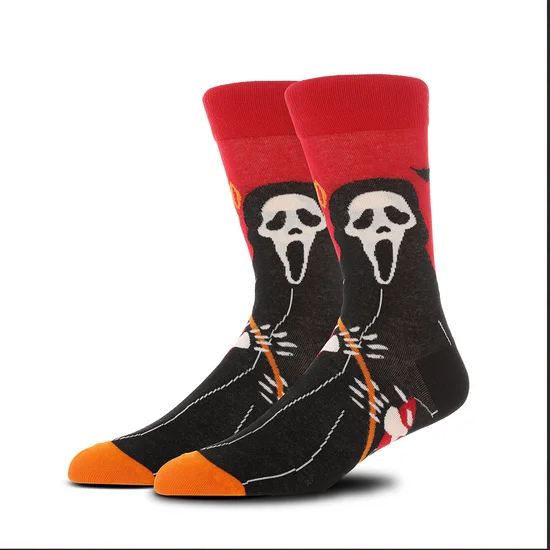 Chaussettes Décontracté Toutes Les Saisons Toussaint Polyester Vacances Chaussettes sur le mollet Régulier pour Femmes