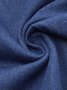 Jeans Plain Toutes Les Saisons Urbain Naturel Aucune élasticité Ample Long Trapèze Régulier pour Femmes