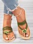 Tongs Femmes Floral Été Vacances EVA Tongs Imperméable Profit EVA EVA