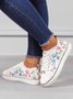 Mode Floral Ultraléger Respirable Sportif Toile Chaussures