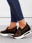 Chaussures Décontractées Femmes Décontracté Plain Toutes Les Saisons Respirable à Enfiler Talon Bas Bout Fermé PU à Enfiler