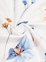 T-shirts Femmes Décontracté Floral Été Quotidien Sans Manches Régulier Droit Régulier Élasticité moyenne