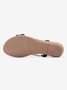 Sandales à lanières Floral Été Fête Antidérapant Vacances Avec Faux Diamant Musique Festival à Enfiler Chaussures Officielles pour Femmes