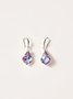 Boucles d'oreilles Femme Décontracté Ombre Toutes Les Saisons Cristal Faire la navette Métal Cristal Meilleure vente Pendre