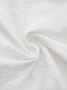 Chemises Femmes Plain Été Simple Coton Col V Quotidien Droit Régulier Coton Et Lin