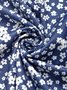 Vetement hippie chic Robe Mi-Longue Florale avec Poches