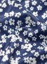 Vetement hippie chic Robe Mi-Longue Florale avec Poches
