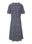 Vetement hippie chic Robe Mi-Longue Florale avec Poches
