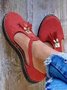 Femmes Or Boucle Frange Mary Jane Chaussure
