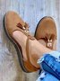 Femmes Or Boucle Frange Mary Jane Chaussure