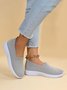Baskets Plain Sportif Toutes Les Saisons Antidérapant Bout Fermé Tissu de Maille Standard TPR Chaussures tissées à la mouche pour Femmes